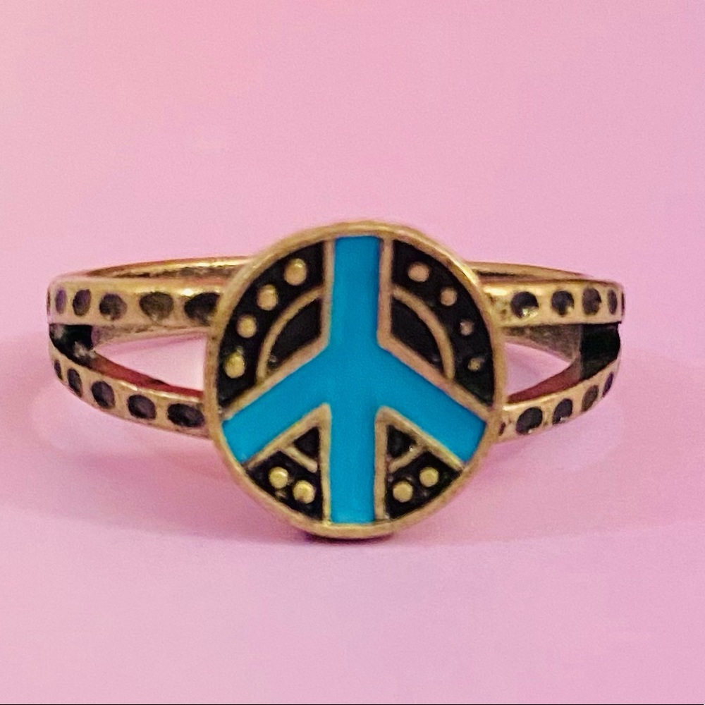 Peace Sign Ring